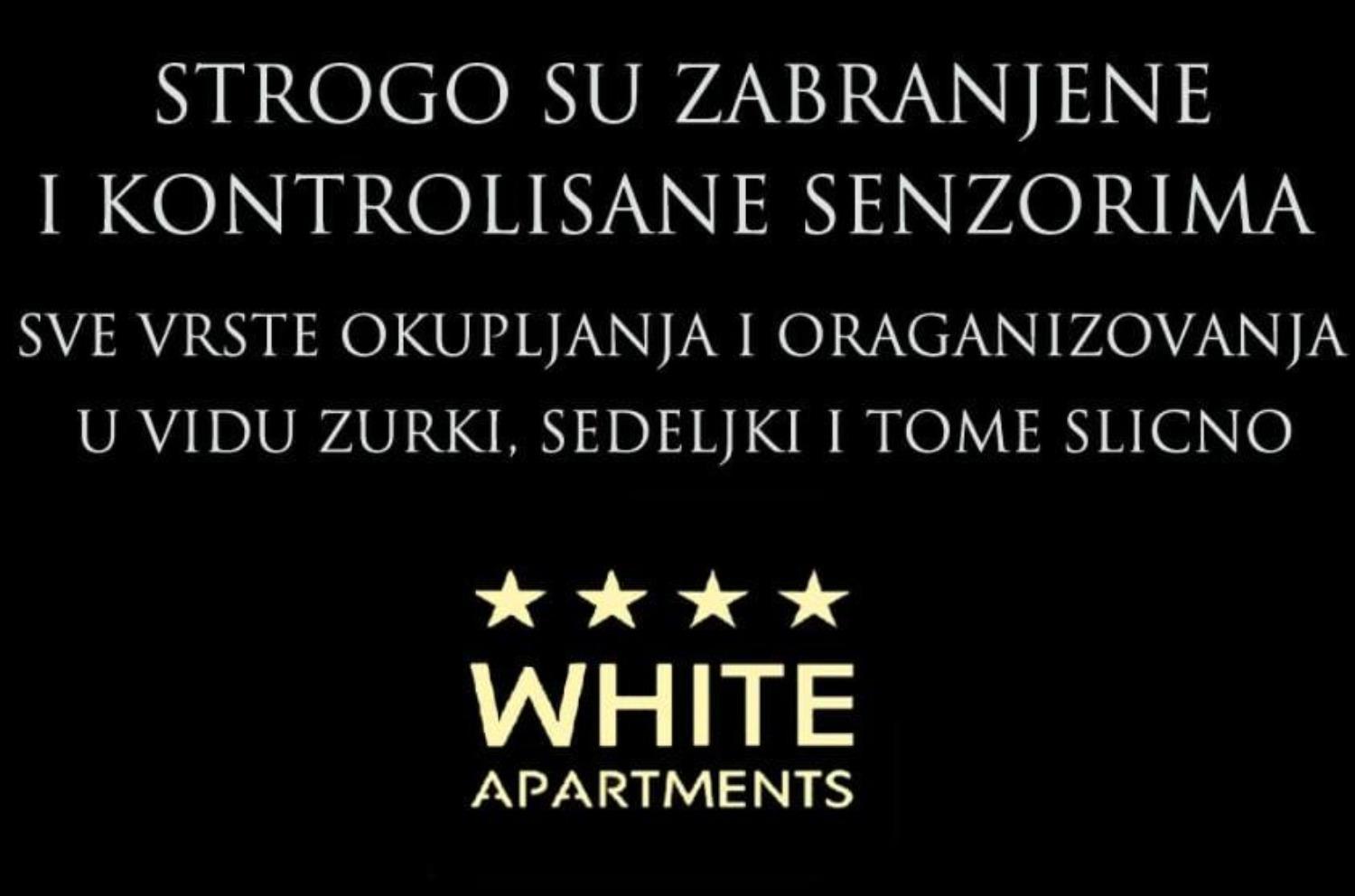 White Apartments Beograd Eksteriør bilde