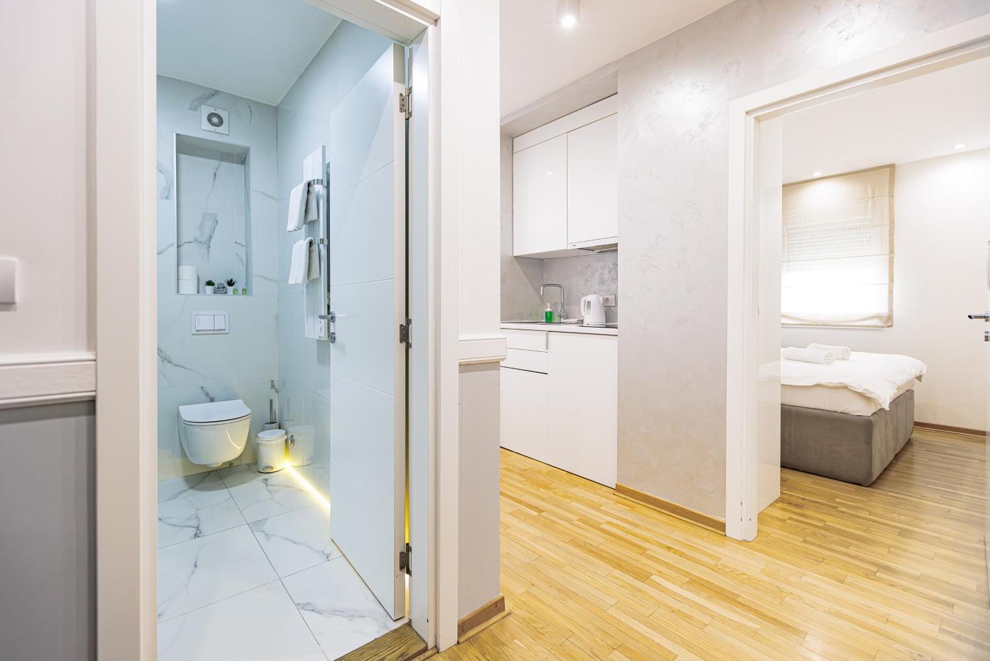 White Apartments Beograd Rom bilde