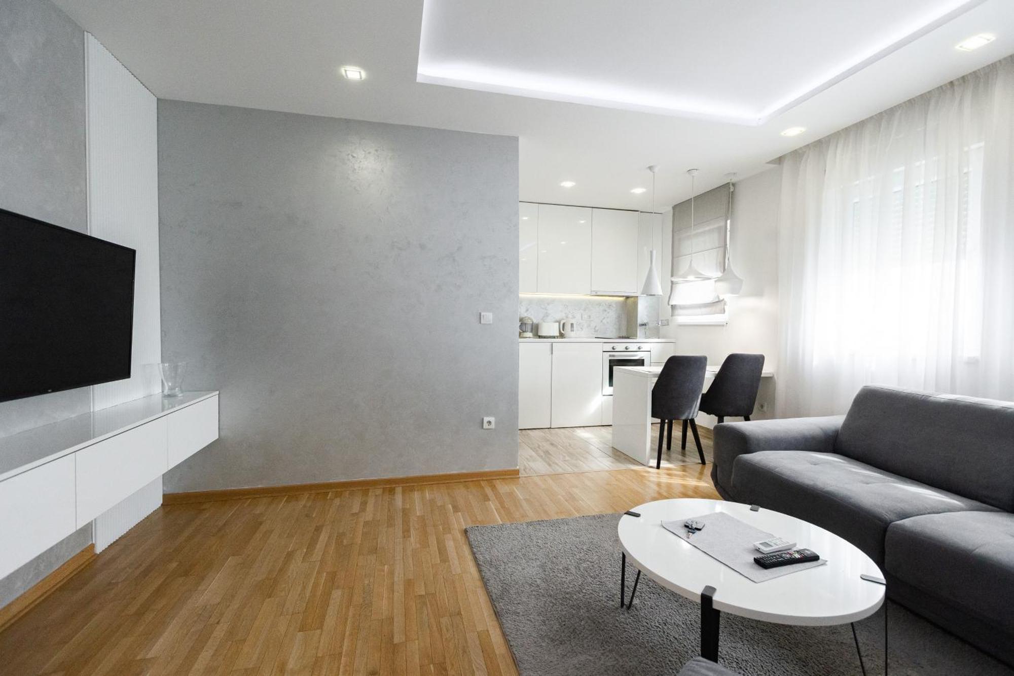 White Apartments Beograd Rom bilde